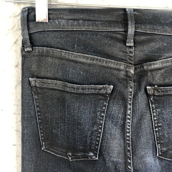 Citizens of Humanity Jeans Womens 28 Indigo Wax Coated Rocket High Rise Skinny - Picture 15 of 16